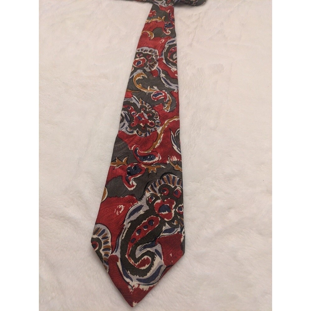 TANGO by Max Raab Silk Tie Paisley Floral Classic Tie